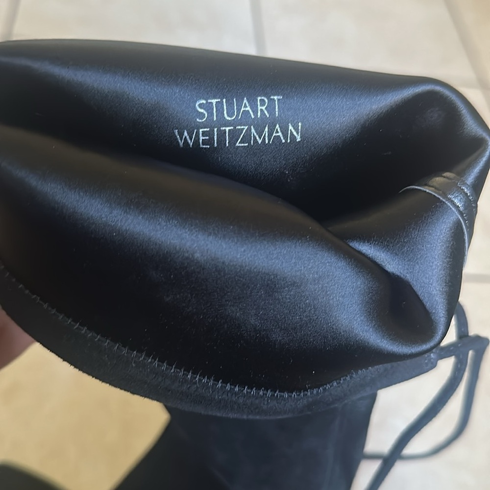 Stuart Weitzman Highland Suede Over-The-Knee Boots - Picture 4 of 11